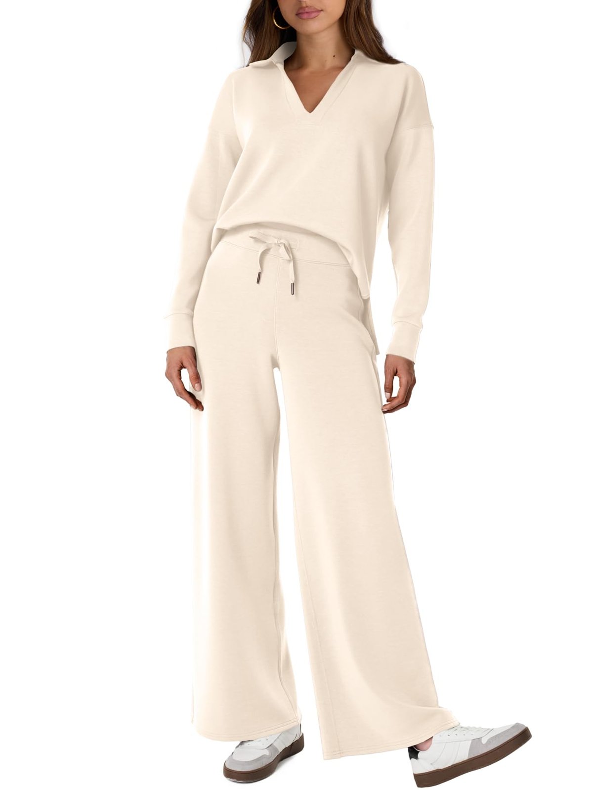 Women's 2 Piece Sets Outfits Casual Long Sleeve Sweatsuits Sets