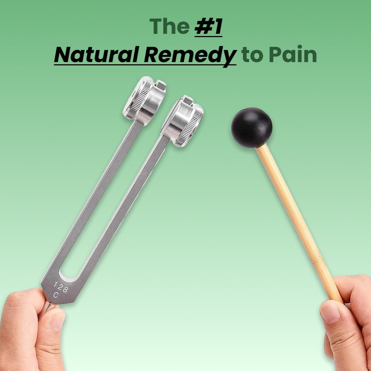 128Hz Healing Tuning Fork