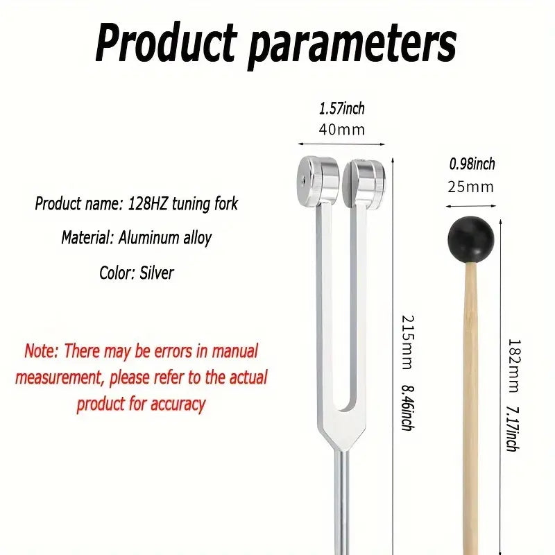 128Hz Healing Tuning Fork