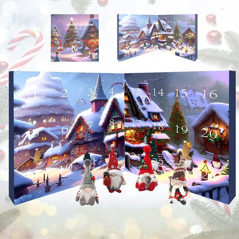 2024 Christmas Gnome Advent Calendar Lulunami