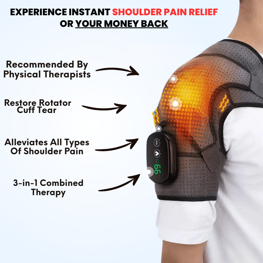 3-in-1 Shoulder Massager - Alleviate Pain in Just 15 Minutes a Day