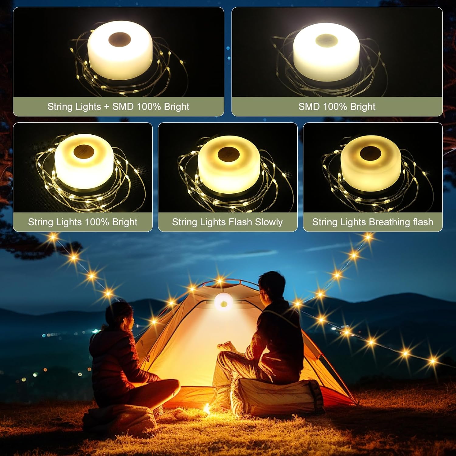 4-In-1 Camp Lamp