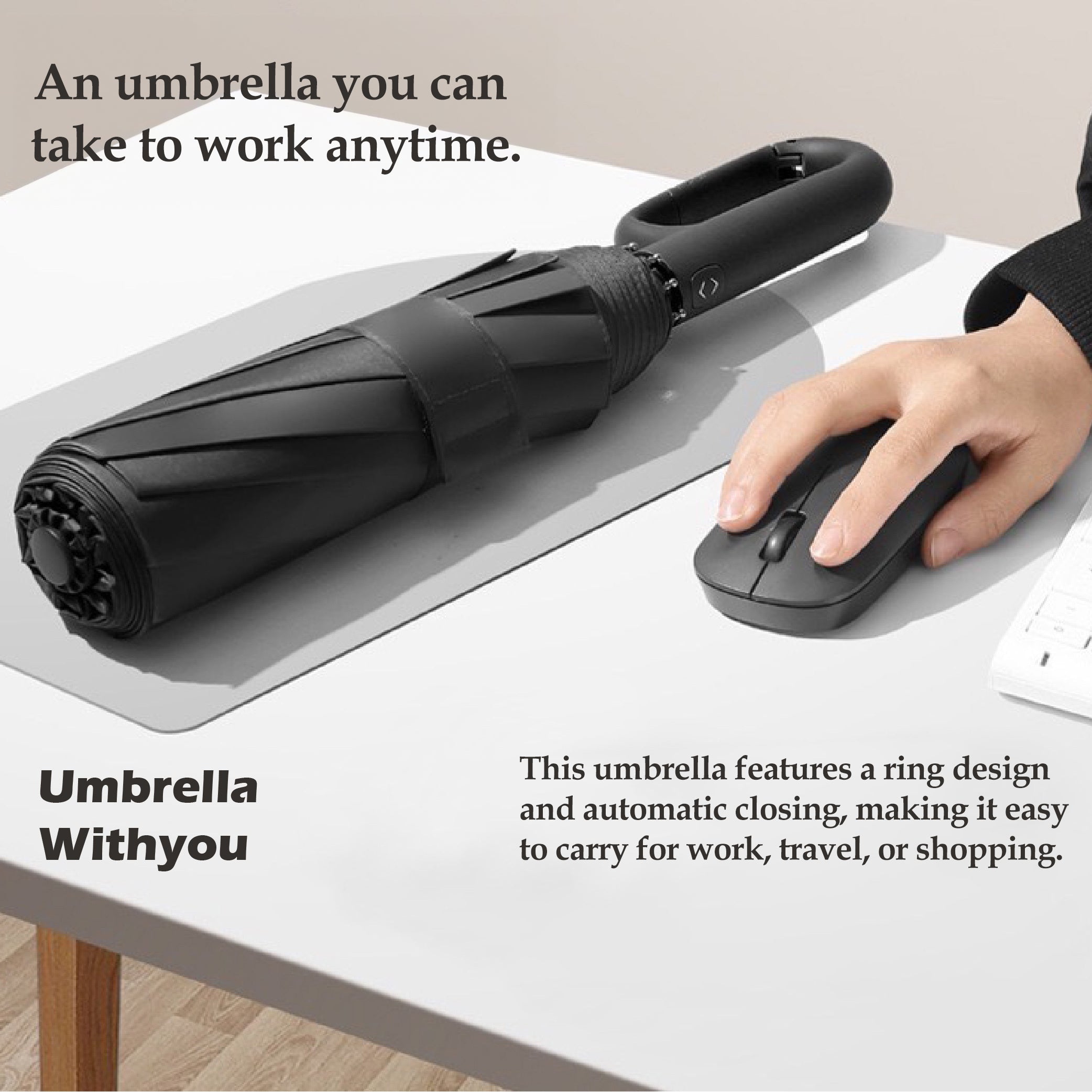 AutoHook Foldable Umbrella