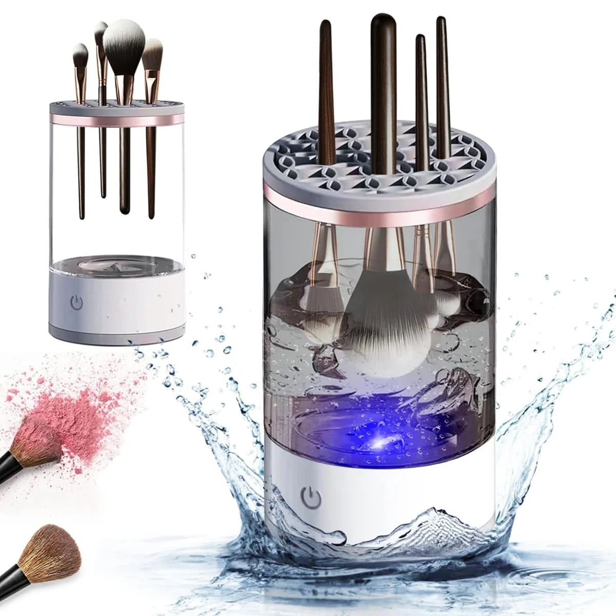 Beacup 3 in 1 Electric Makeup Brush Cleaner