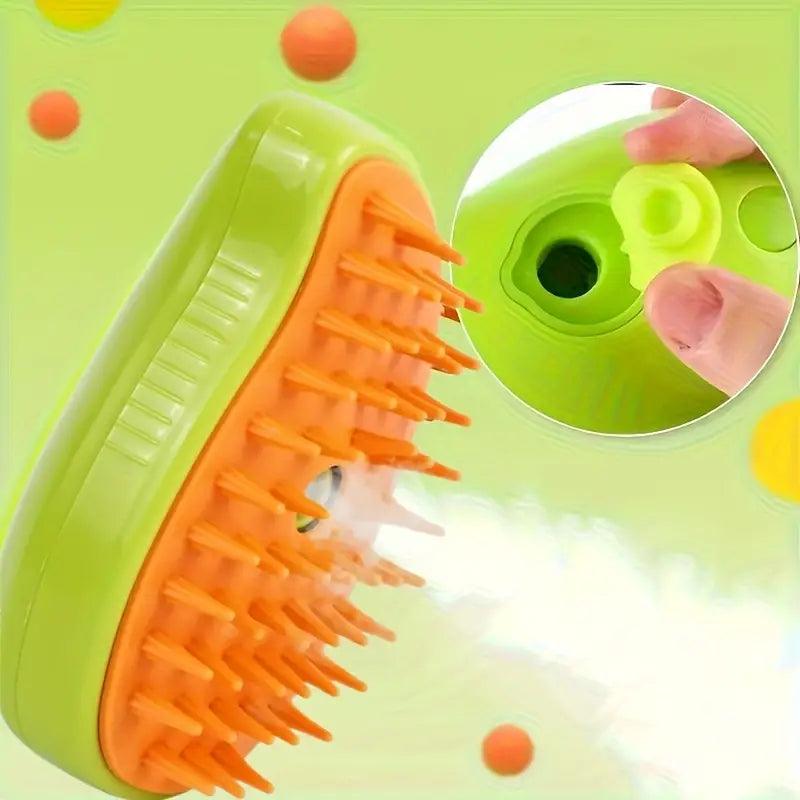 Cat Steam Brush | Gentle Pet Massage Comb