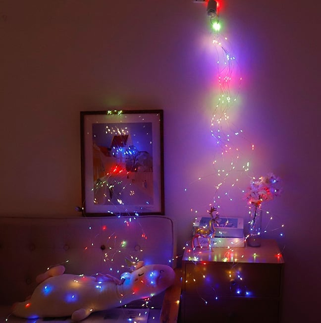 Christmas - 8 Modes 100-600 LED Firefly Twinkle String Lights