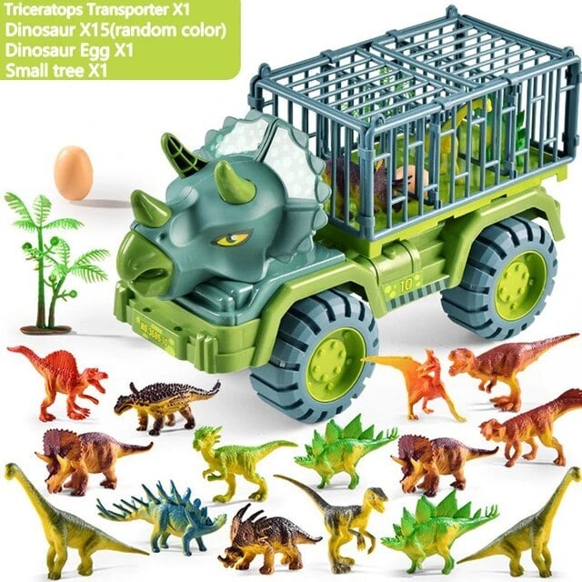 Christmas super sale (Buy 1 and get a 12-piece dinosaur kit) - Dinosaur Engineering Vehicle