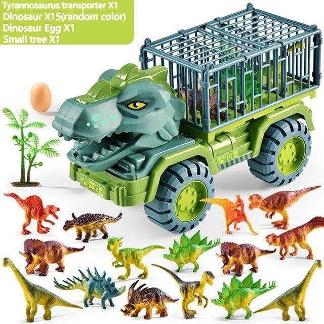 Christmas super sale (Buy 1 and get a 12-piece dinosaur kit) - Dinosaur Engineering Vehicle