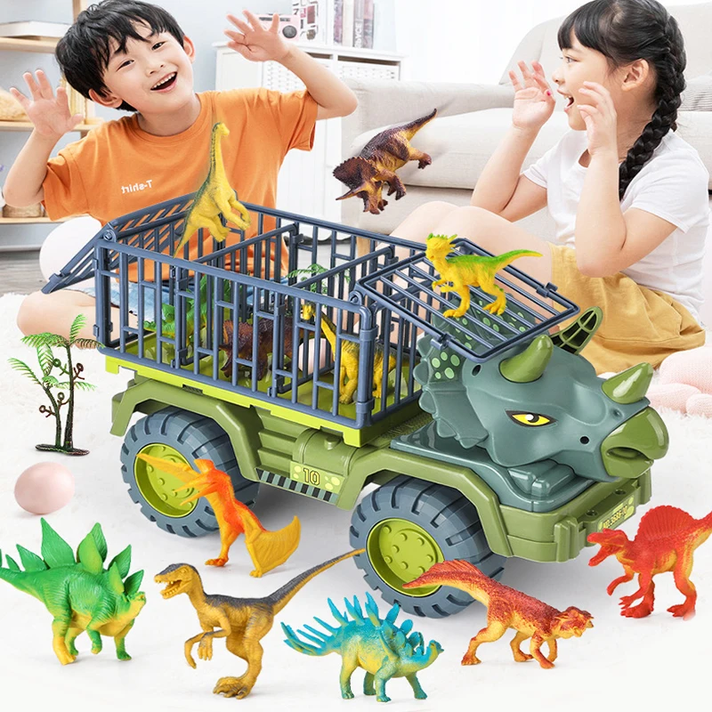 Christmas super sale (Buy 1 and get a 12-piece dinosaur kit) – Dinosaur Engineering Vehicle