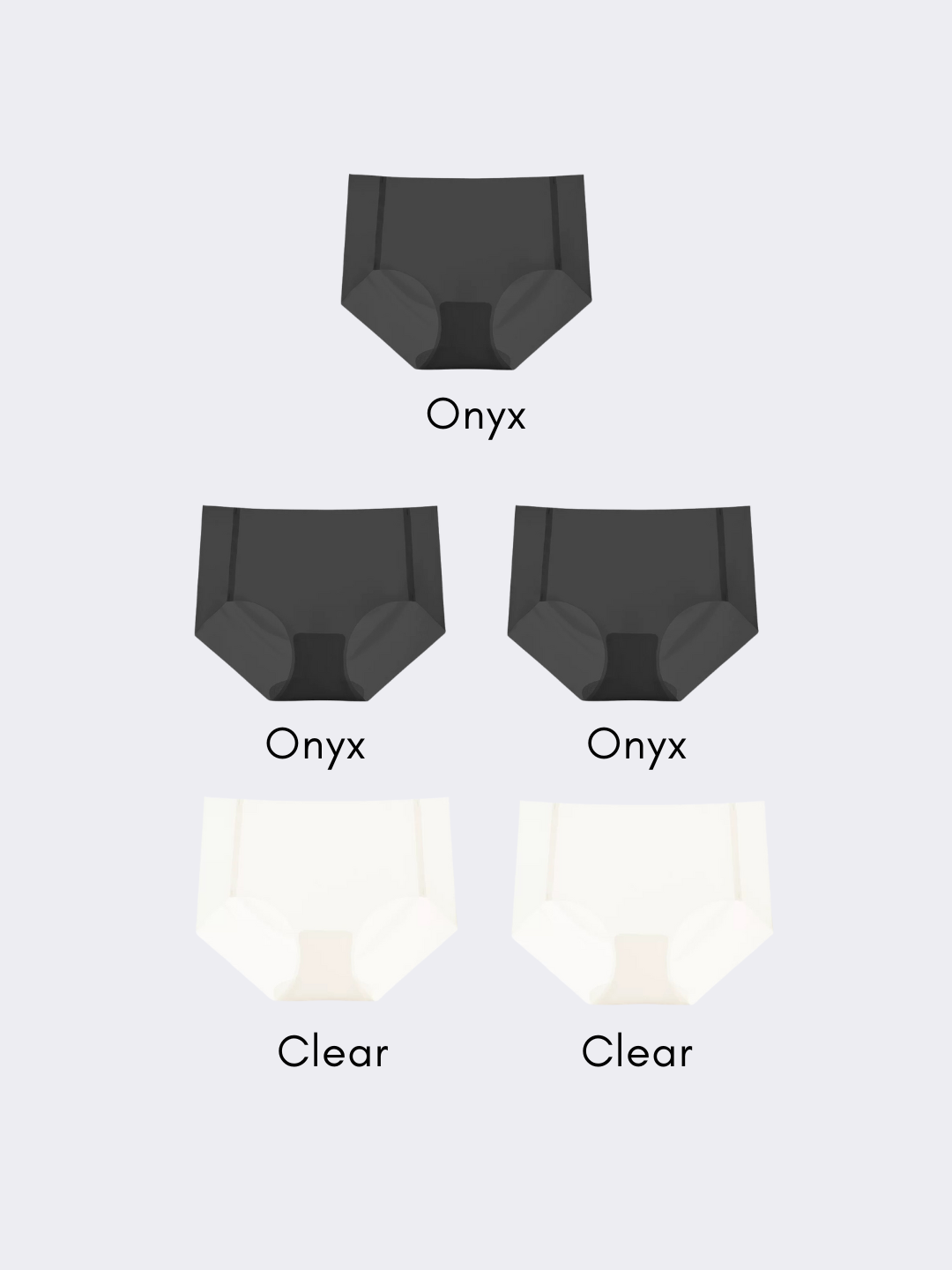 Cloud Comfort Seamless Panties Brief Kit of 5