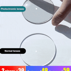 Color-changing anti-blue light presbyopia glasses