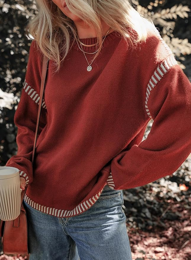 Crewneck Loose Fit Sweater