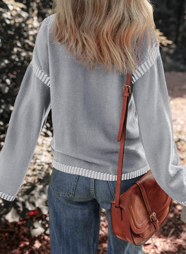 Crewneck Loose Fit Sweater