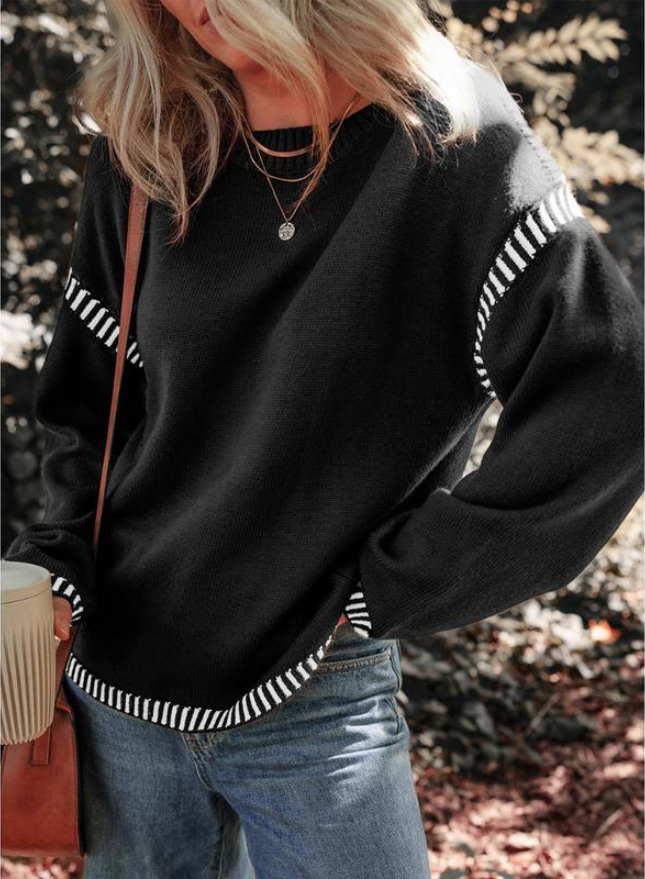 Crewneck Loose Fit Sweater