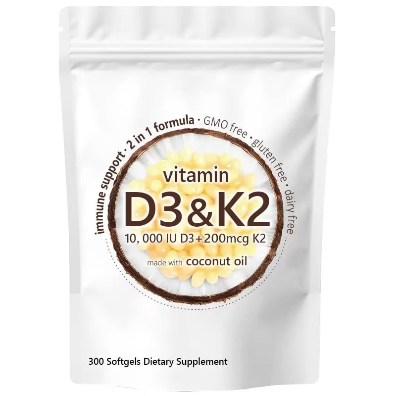 D3 & K2 With Coconut Oil