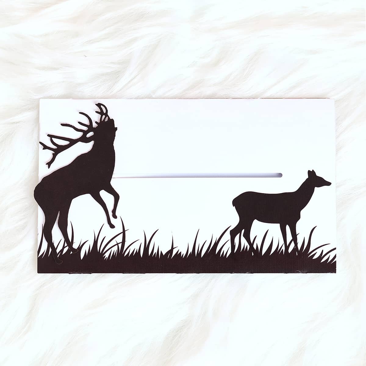 Deer Necklace | Slider Message Card