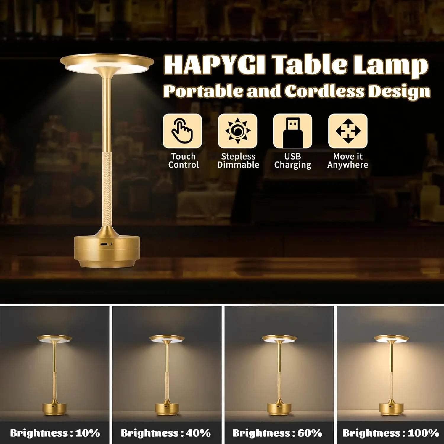 Dimmable Wireless Lamp