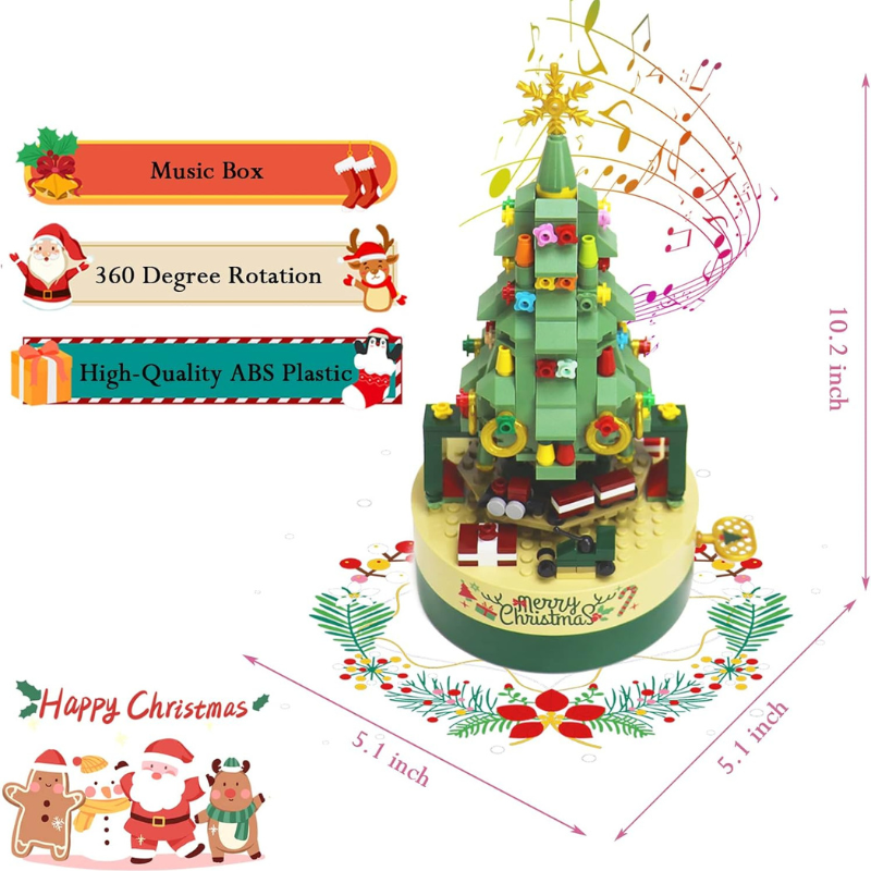 DIY Christmas Tree Music Box