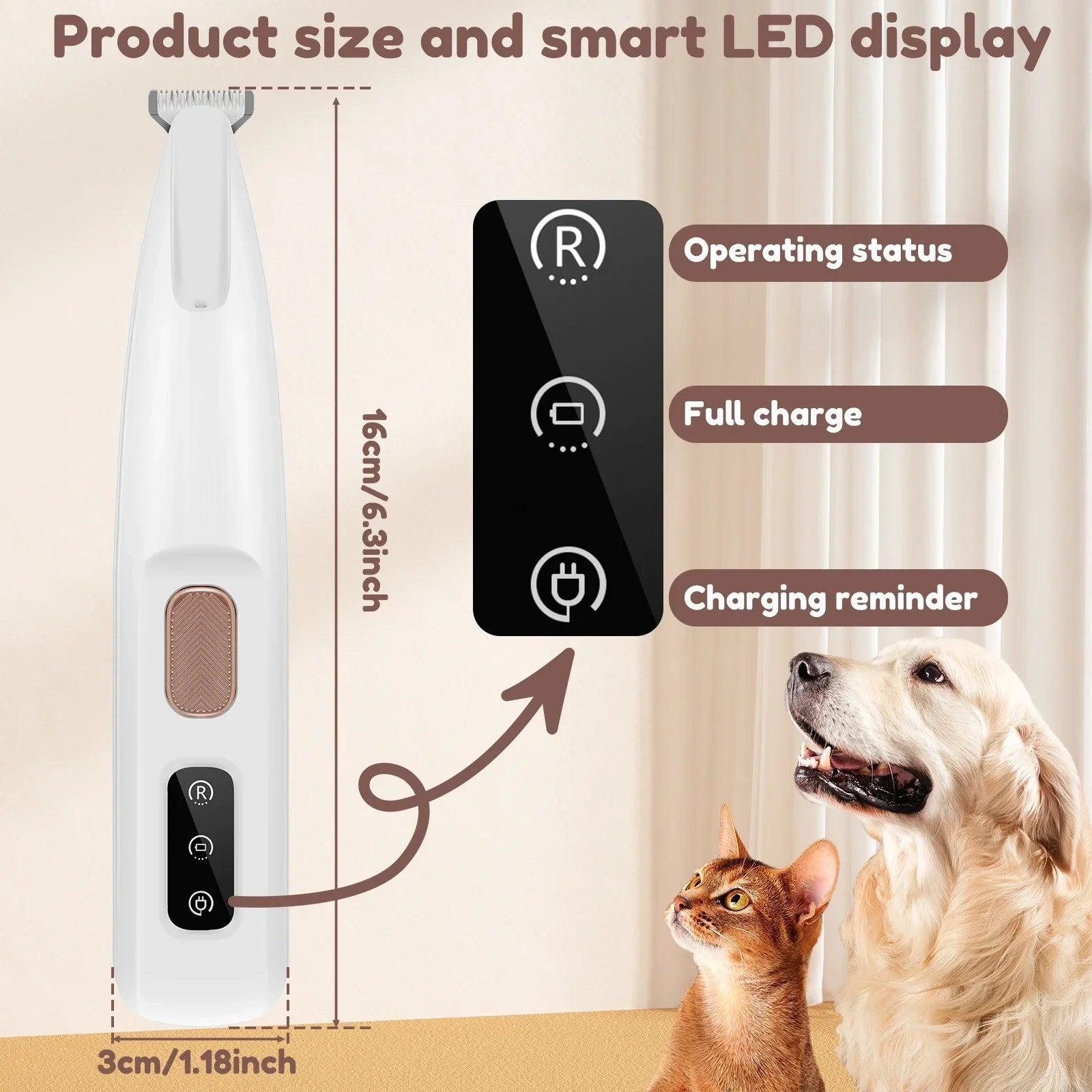 Fido LED Pet Grooming Trimmer