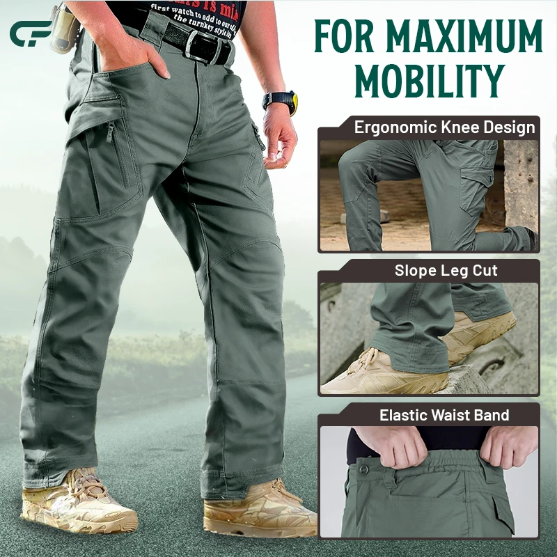 FlexCamo - Tactical Waterproof Pants