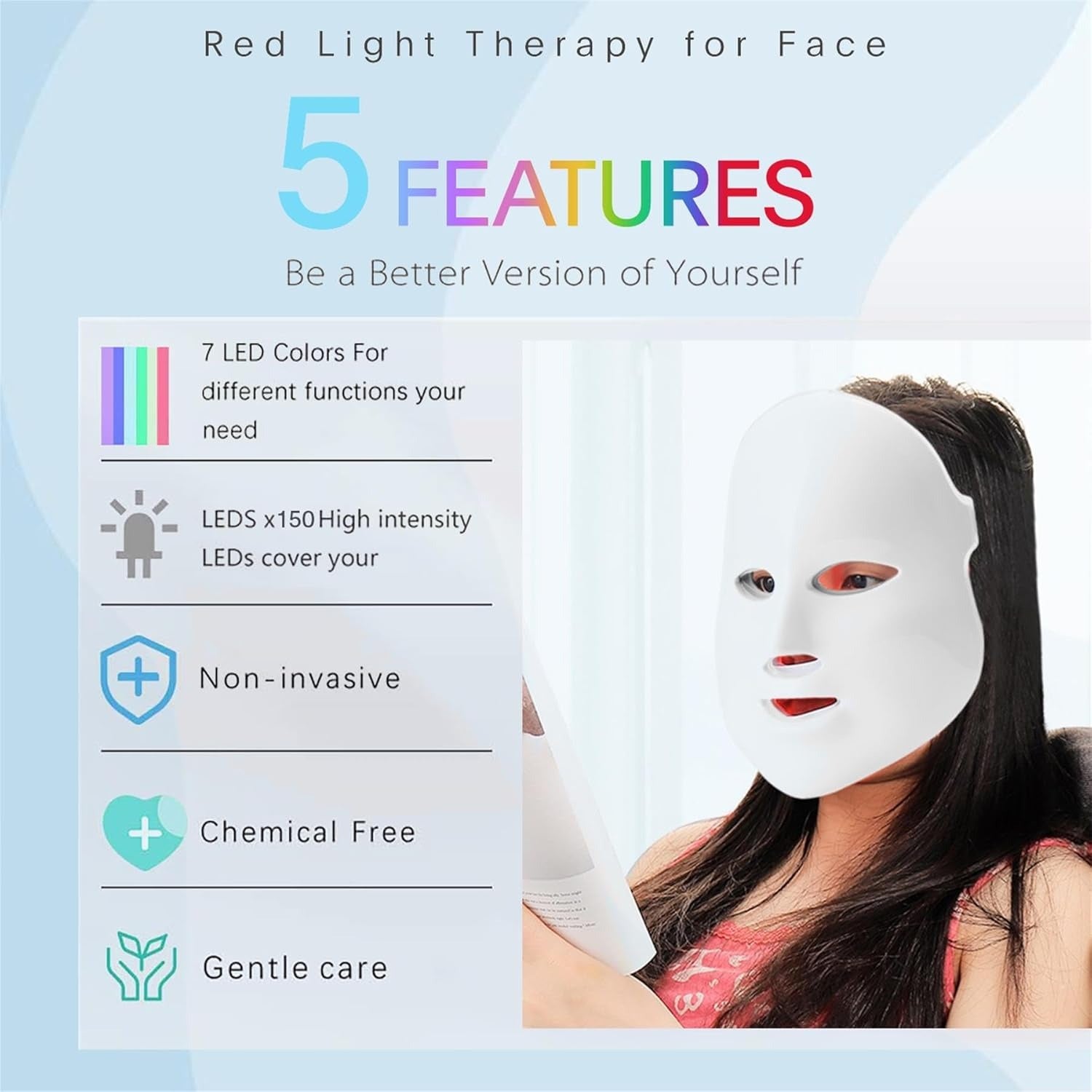 GlowUP LED Facial Therapy Mask