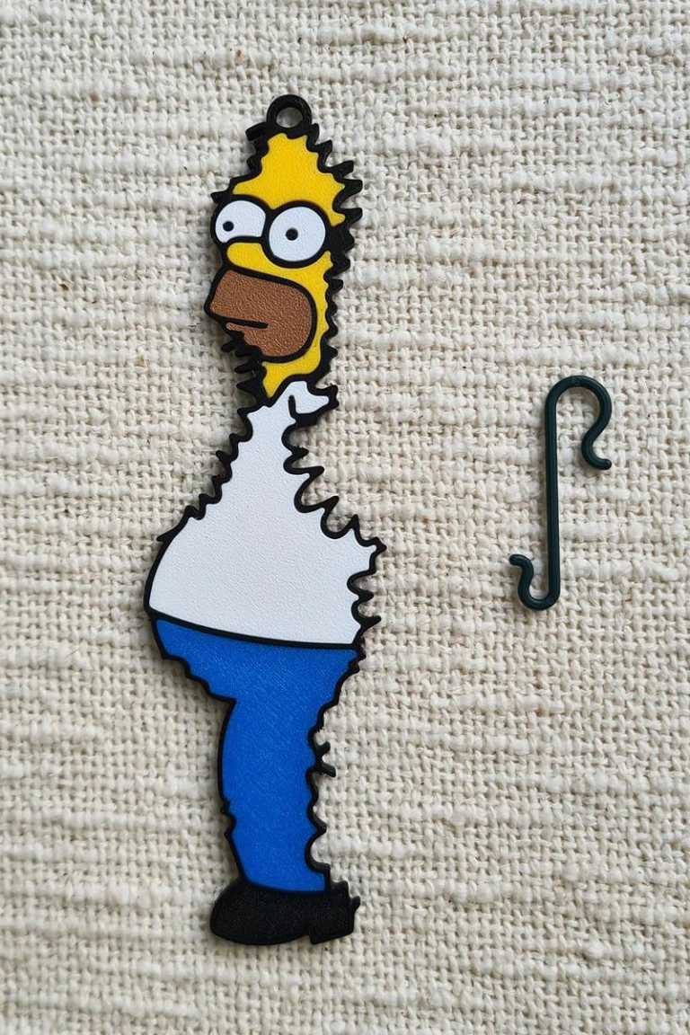 Homer Hanging Christmas Tree Decoration