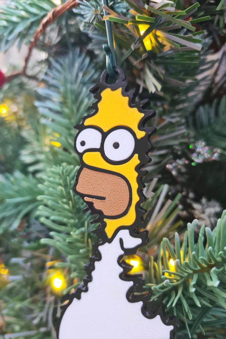 Homer Hanging Christmas Tree Decoration