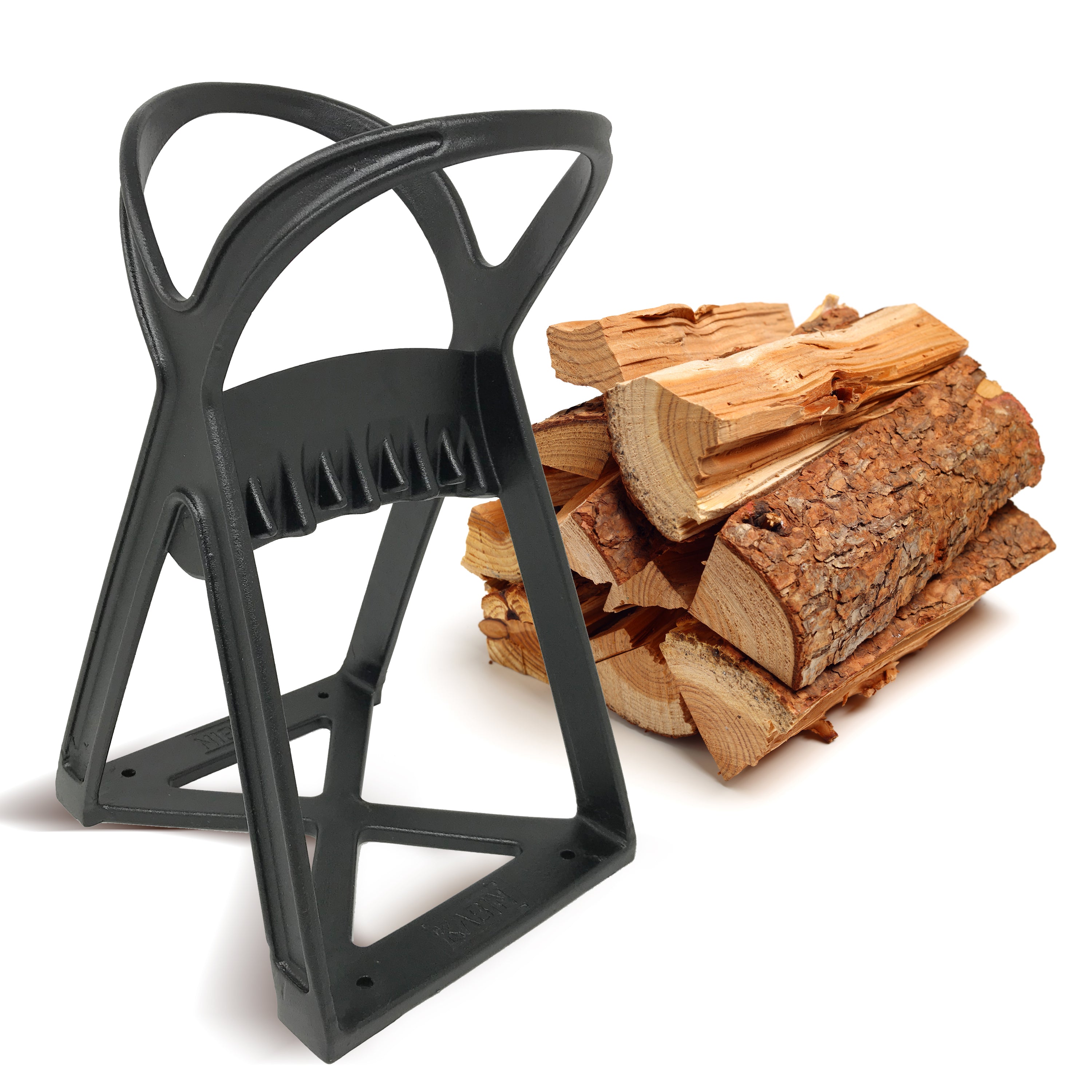 Kindle Quick Kindling Splitter | Black Cast Steel