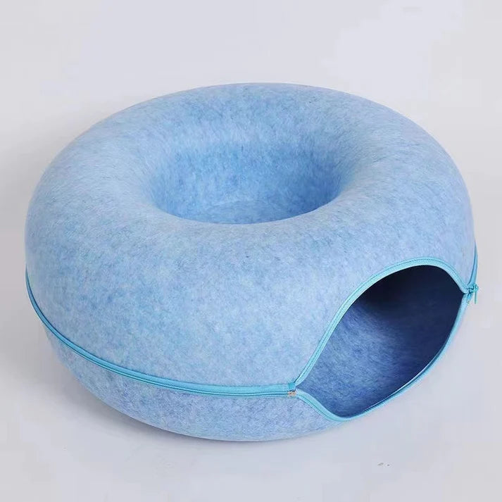 KittyHaven Donut Bed