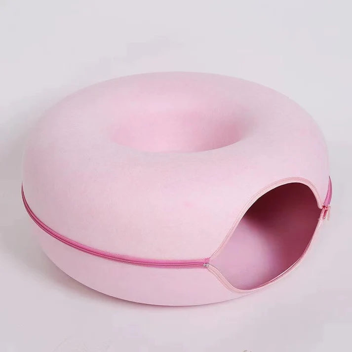 KittyHaven Donut Bed