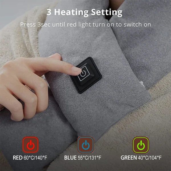 LAST DAY 60% OFF - Intelligent Electric Heating Scarf