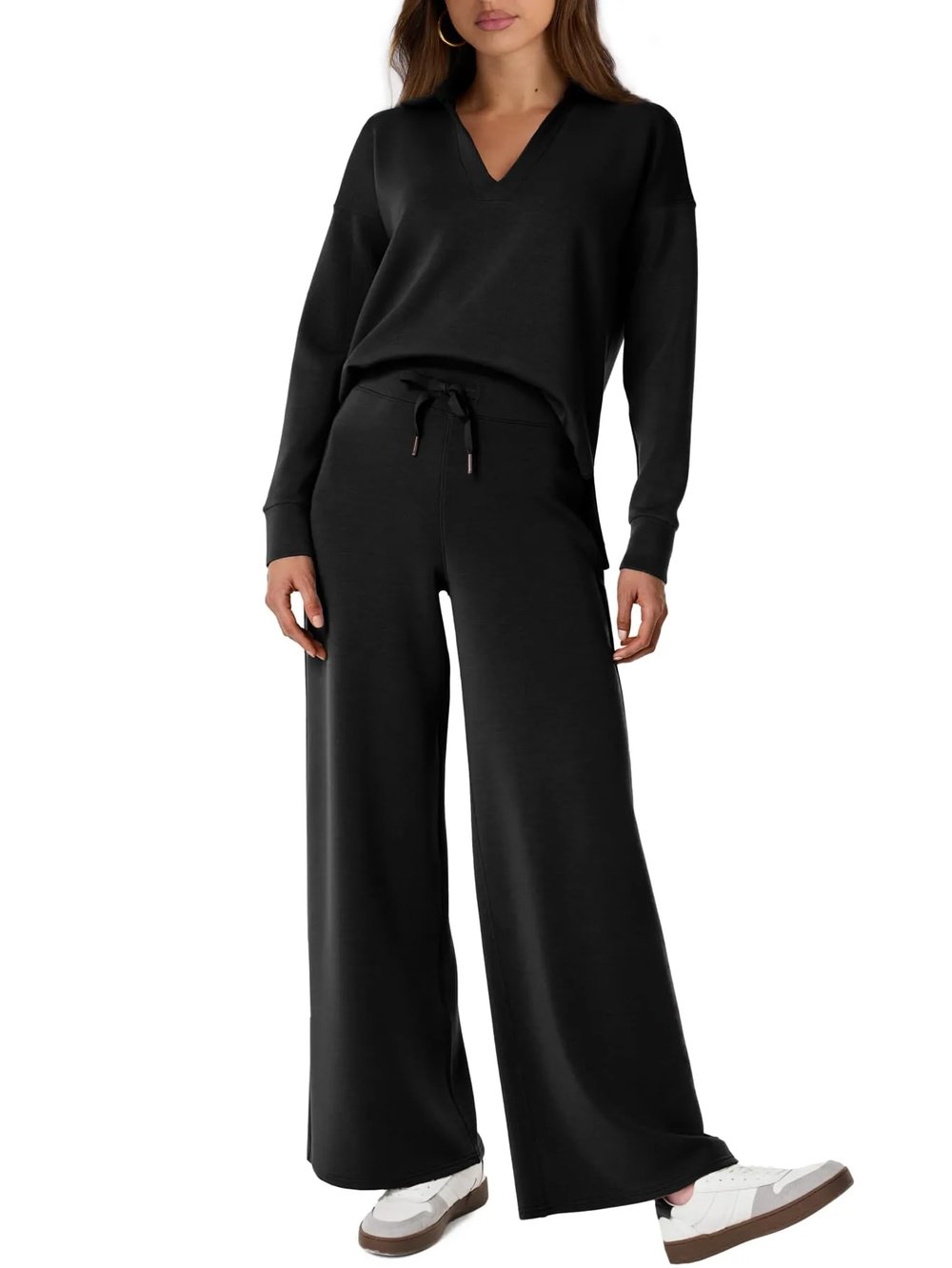 LAST DAY 70% OFF - Women's 2 Piece Sets Outfits Casual Long Sleeve Sweatsuits Sets