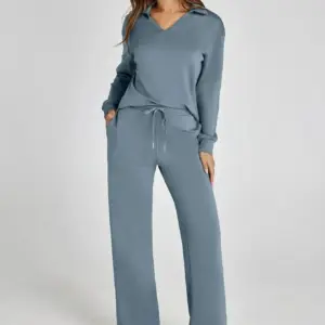 LAST DAY 70% OFF - Women's 2 Piece Sets Outfits Casual Long Sleeve Sweatsuits Sets