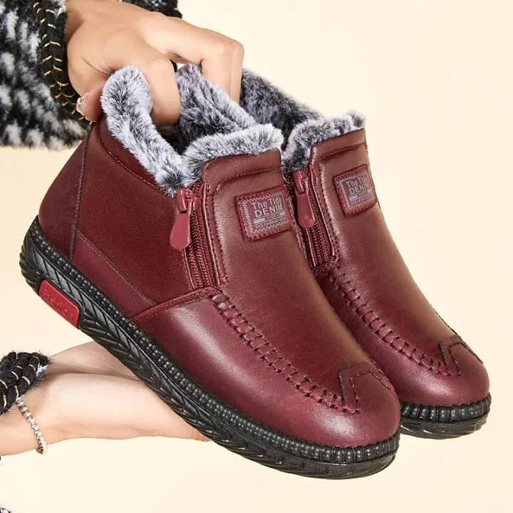 Last Day Promotion 50% OFF - New fleece thickened warm snow boots