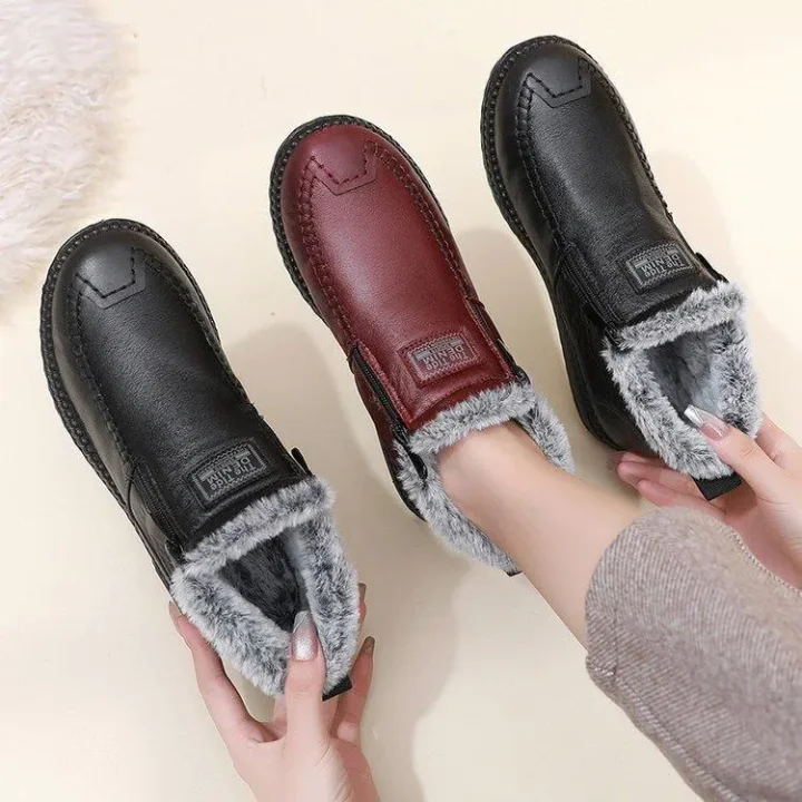 Last Day Promotion 50% OFF - New fleece thickened warm snow boots