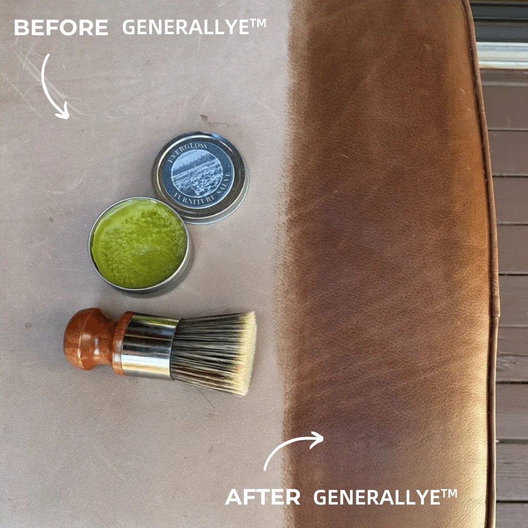 Leather & Furniture Repair Salve + Applicator Brush