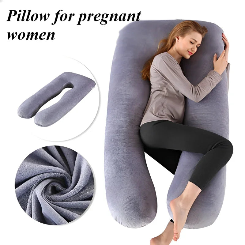 Luxury U-Shaped Maternity Pillow