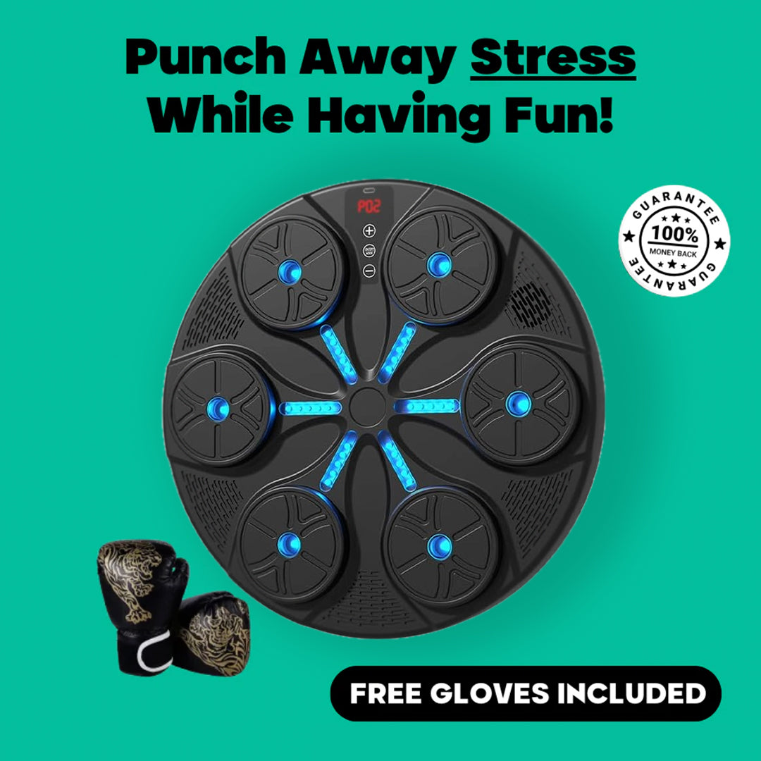 Musical Boxing Machine - Learn To Box & Stay Fit At Home!