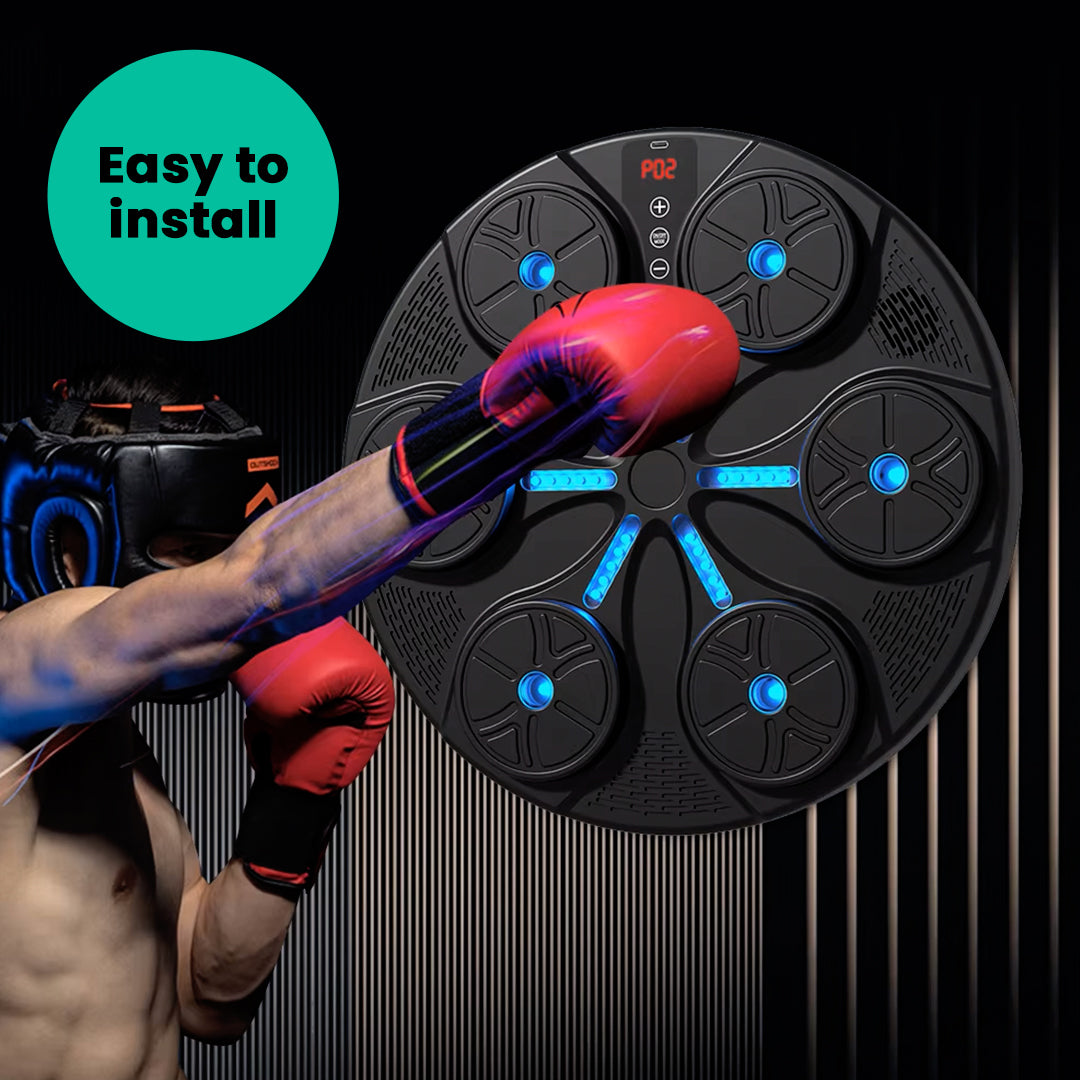 Musical Boxing Machine - Learn To Box & Stay Fit At Home!