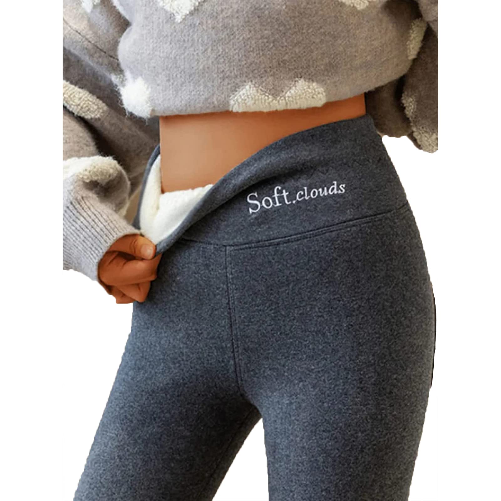 MustPride Cloudy Fleece Lined Leggings