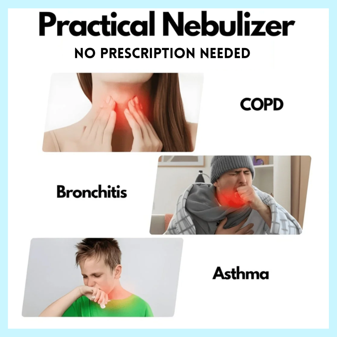 MyAirBud Portable Nebulizer | Includes 2 FREE Masks