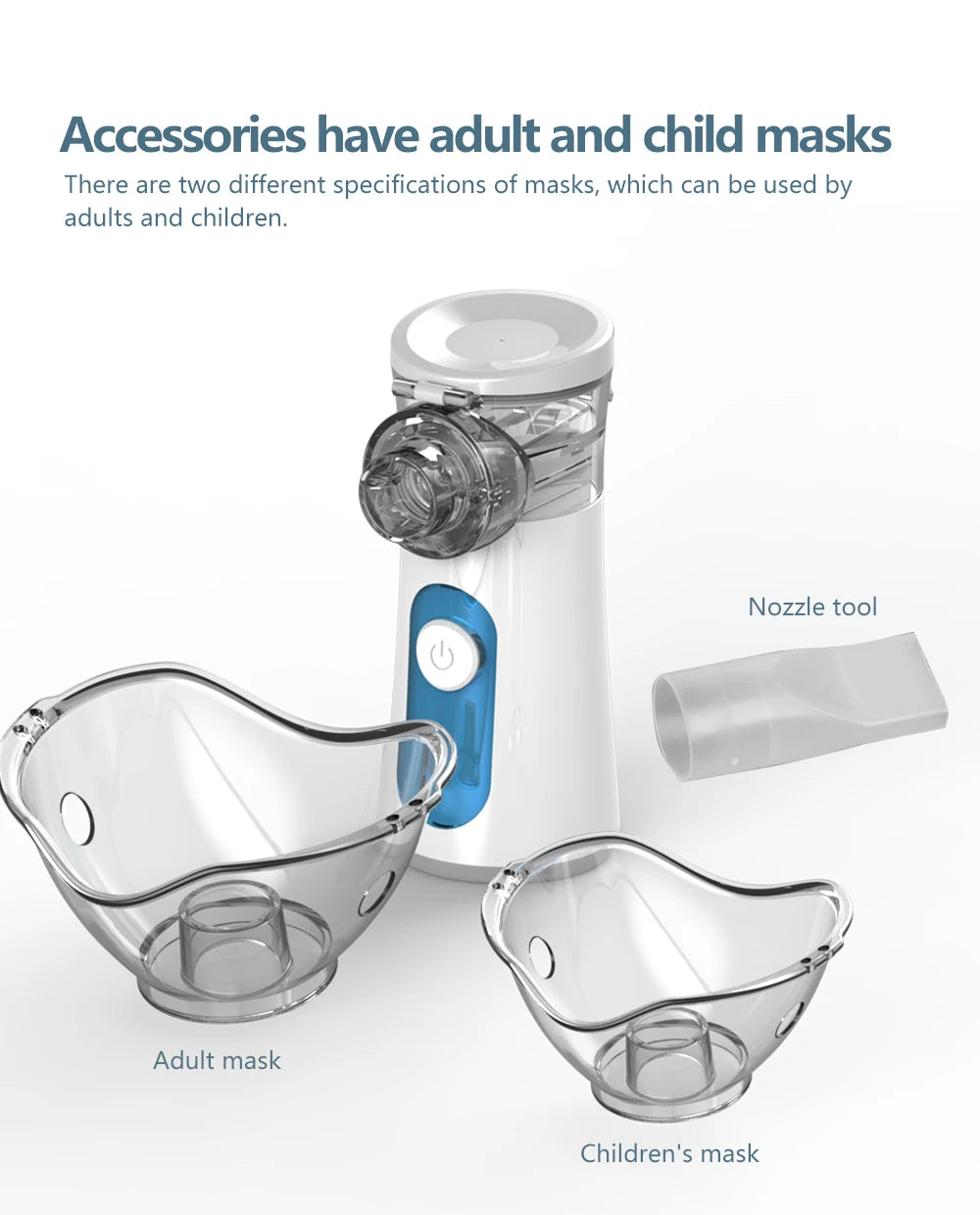 MyAirBud Portable Nebulizer | Includes 2 FREE Masks