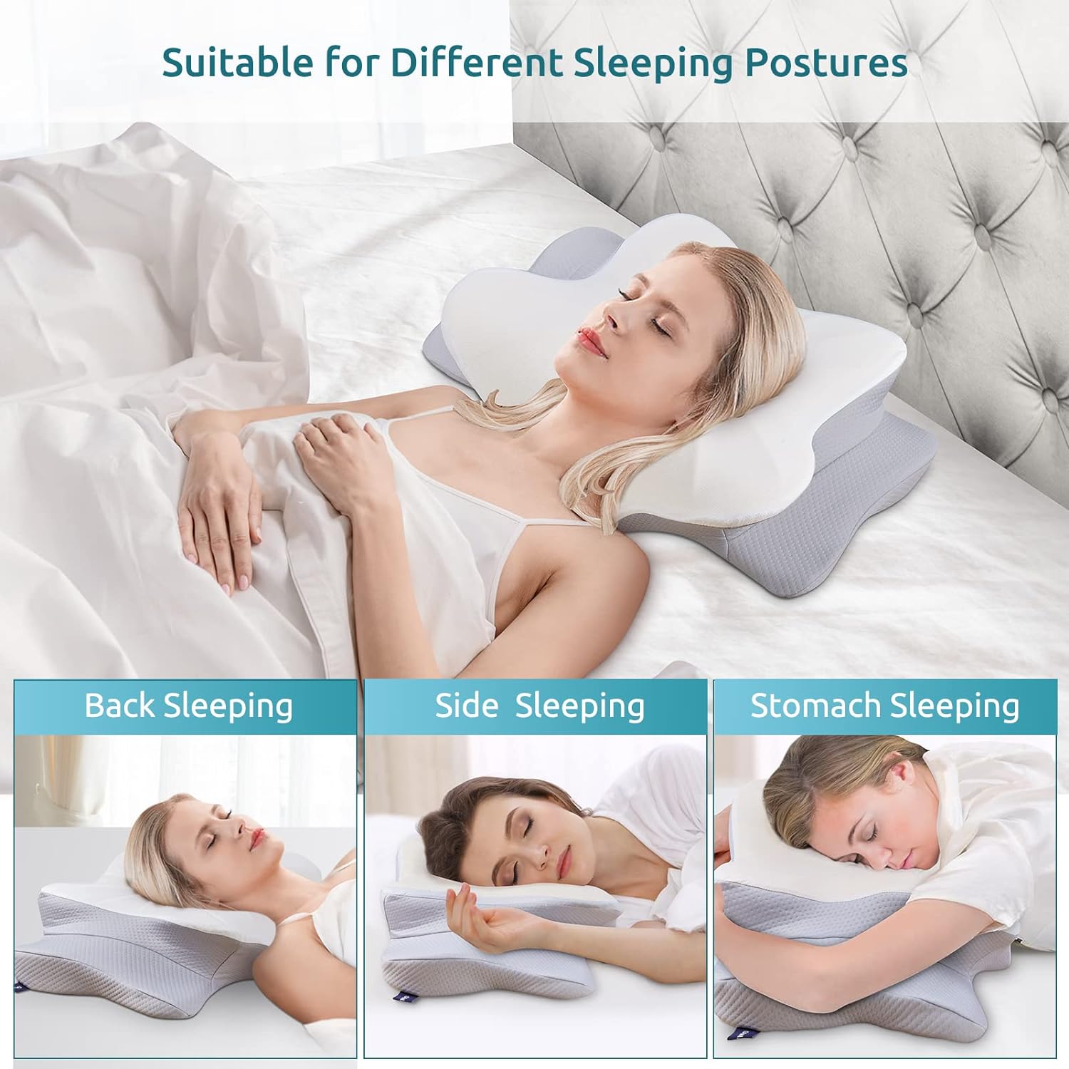 Original Ergonomic Cervical Memory Foam Pillow