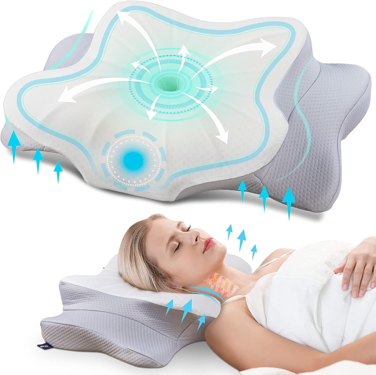 Original Ergonomic Cervical Memory Foam Pillow