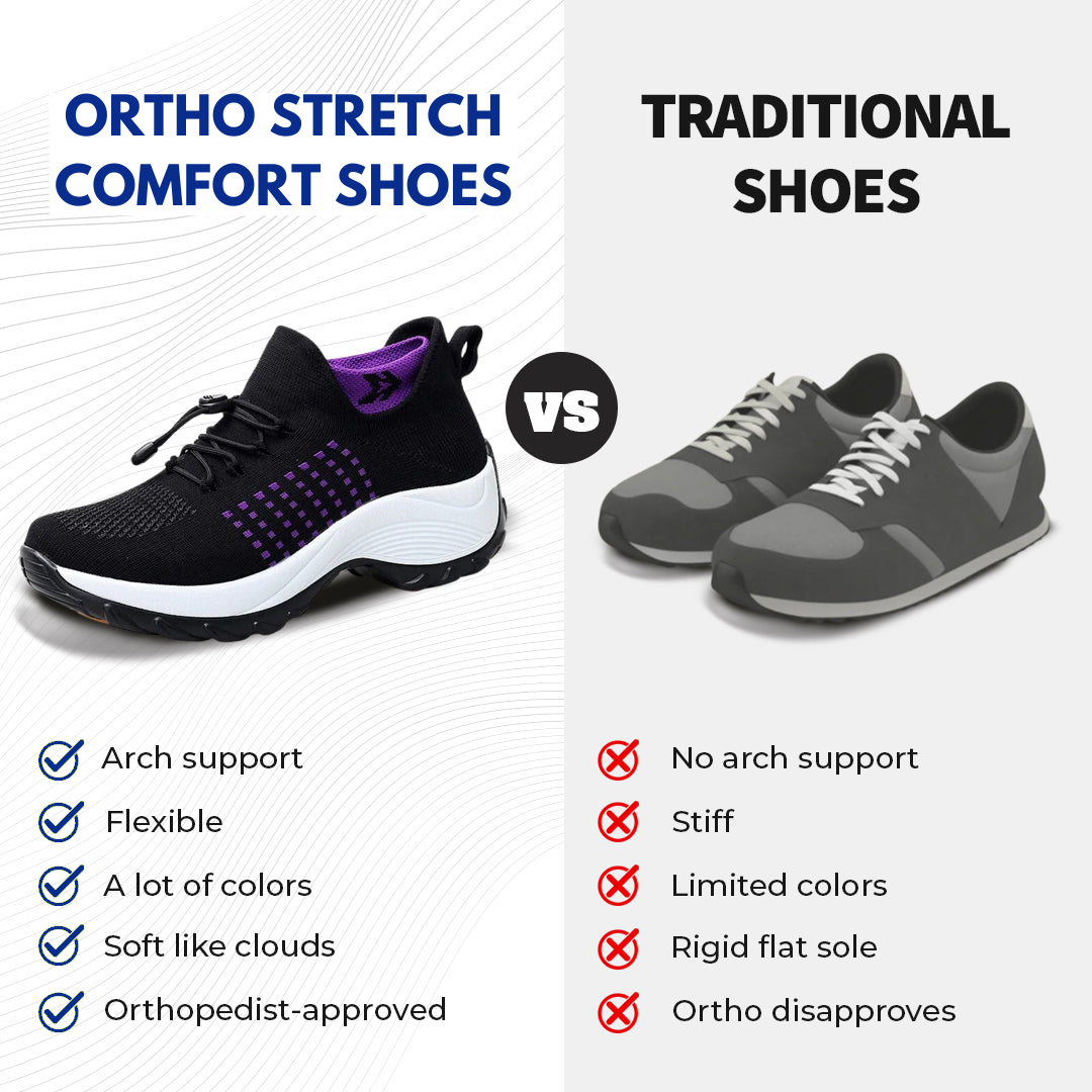 Ortho Stretch Comfort Shoes For Women