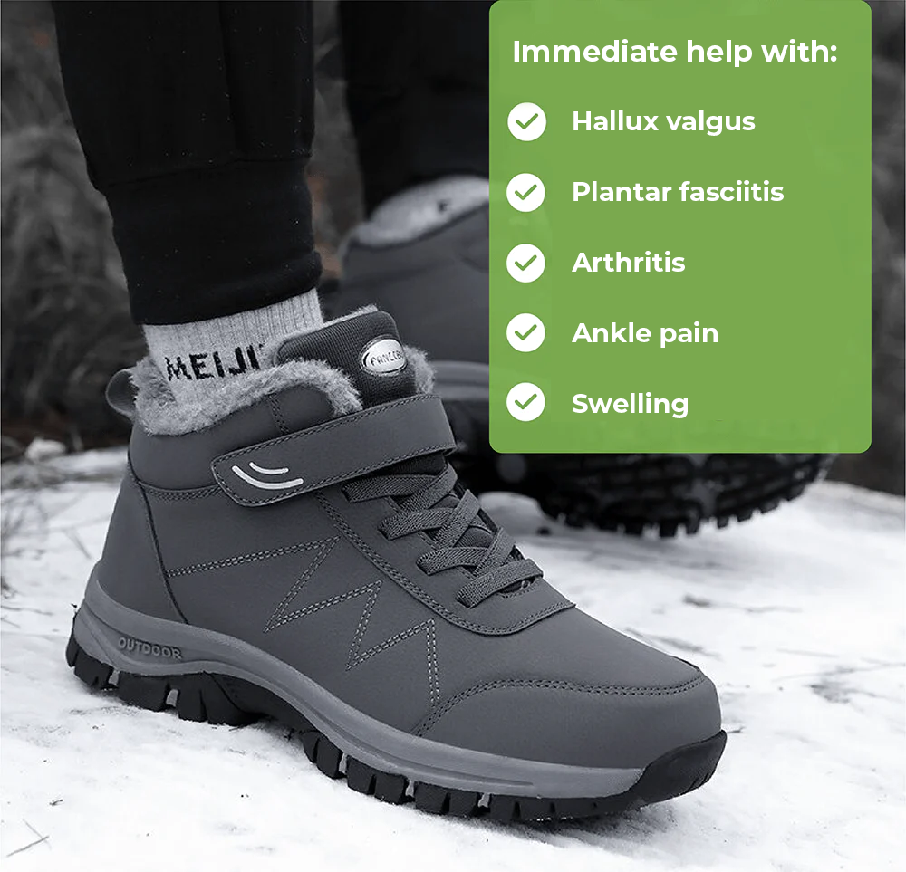 ORTHOBOOTS Pro - Ergonomic winter boots - pain relieving & warming