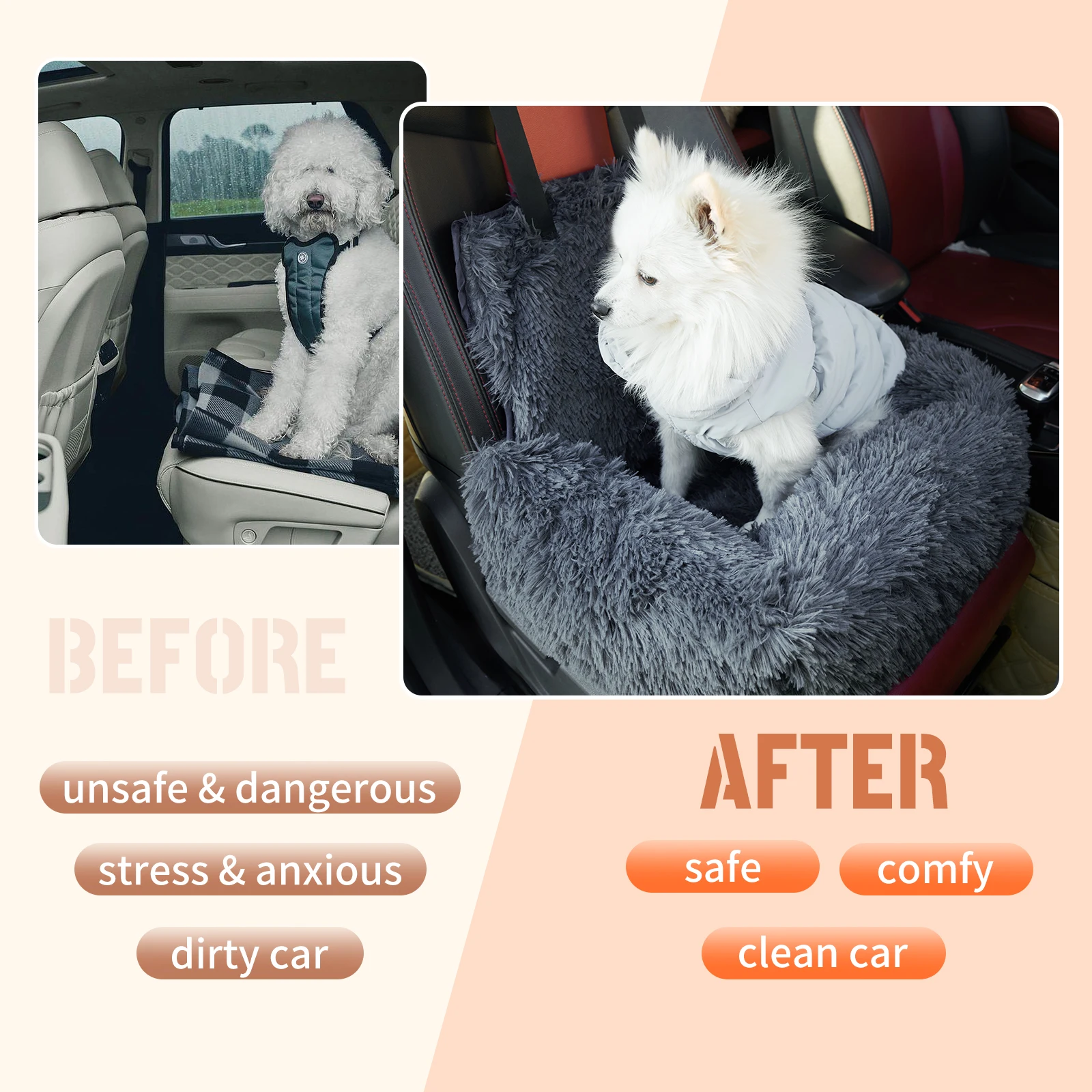 Pet Car Seat Dog Travel