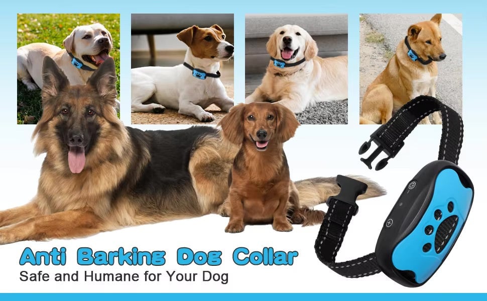 PET-FRIENDLY ANTI-BARK DOG TRAINING COLLAR