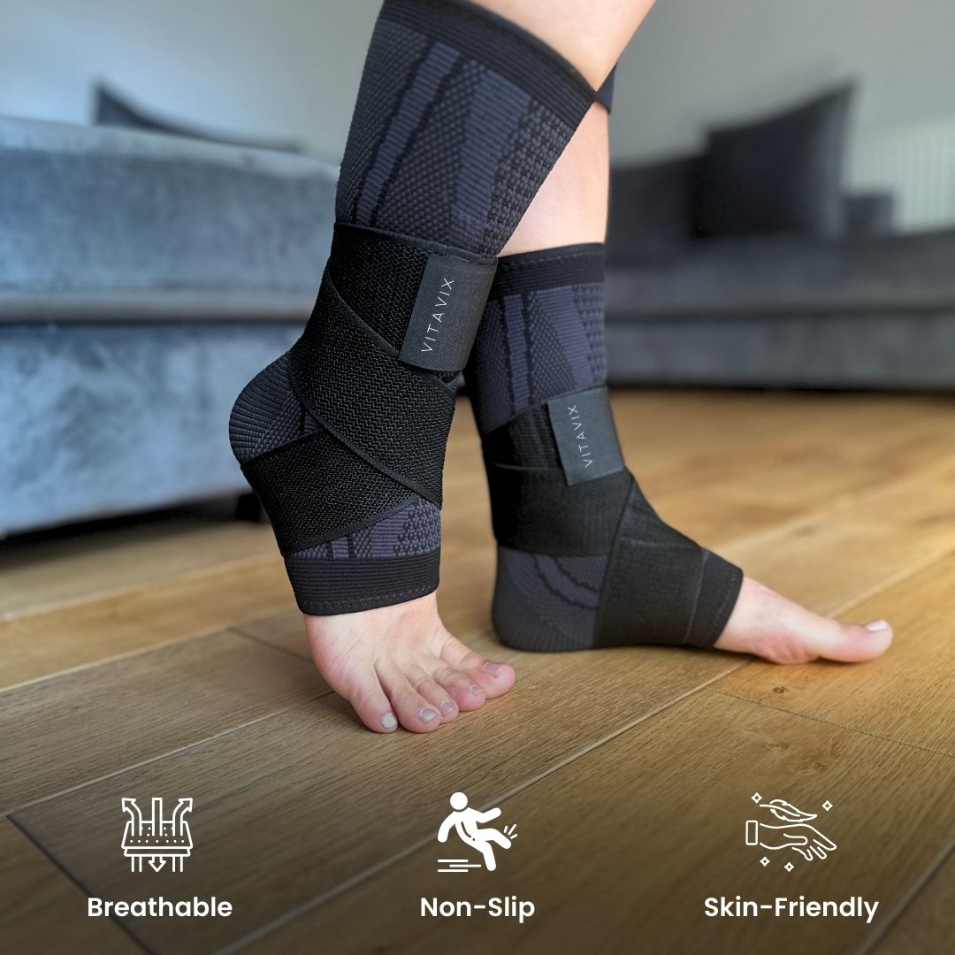 Plantar Fasciitis Sleeve with Support Straps