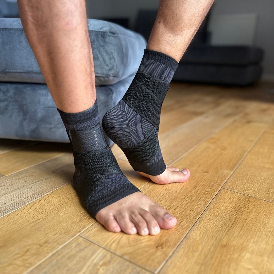 Plantar Fasciitis Sleeve with Support Straps